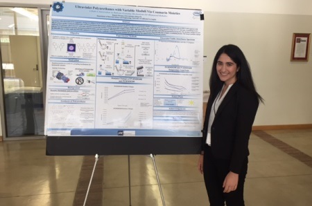 Daniela Marques was awarded 1st Prize in RISE-UP Poster Competition for her research on Ultraviolet Responsive Polyurethanes